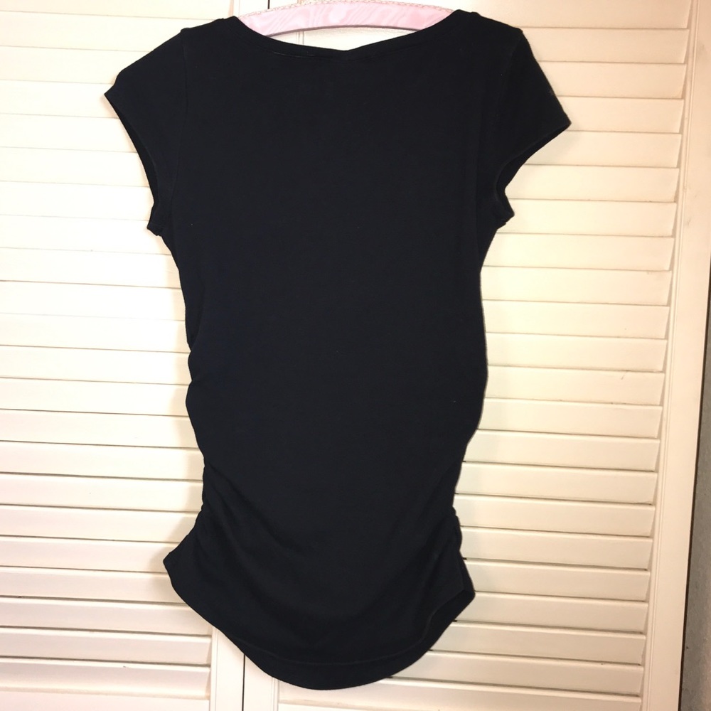 Mimi Maternity Black Top Medium